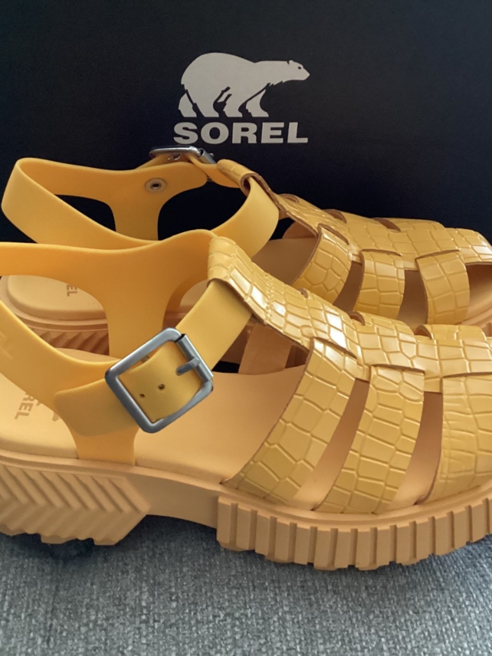 SOREL Ona Streetworks Platform Fisherman Sandal (Women) 8.5 M - Picture 6 of 12
